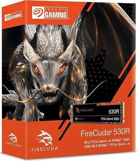 Seagate FireCuda 530R SSD 2TB τύπου M.2 με σύνδεση PCI Express 4.0 (PS5 Compatible) ZP2000GM3A063