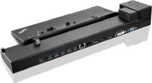 Lenovo ThinkPad Workstation Dock Dock Docking Station με HDMI/DisplayPort 4K Ethernet και σύνδεση 2 Οθονών Μαύρο