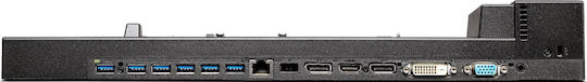 Lenovo ThinkPad Workstation Dock Docking Station με HDMI/DisplayPort 4K Ethernet Μαύρο