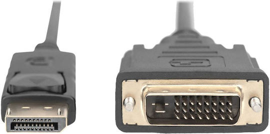 Digitus Cablu DVI-D - DisplayPort 3m Negru (DB-340301-030-S)