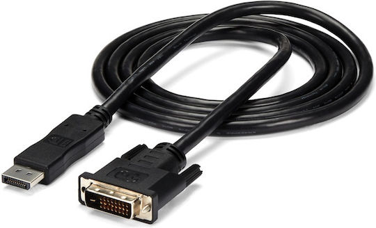 StarTech Cablu DVI-D - DisplayPort 1.8m Negru (DP2DVIMM6)