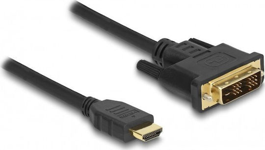DeLock Cable DVI-D male - HDMI male 3m (85585)