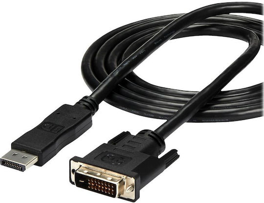 StarTech Cablu DVI-D - DisplayPort 1.8m Negru (DP2DVIMM6)