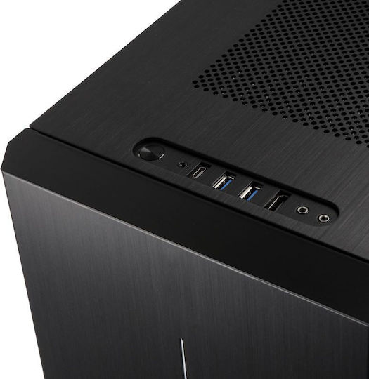 V3000WX Gaming Full Tower Κουτί Υπολογιστή με Πλαϊνό Παράθυρο και RGB Φωτισμό Μαύρο