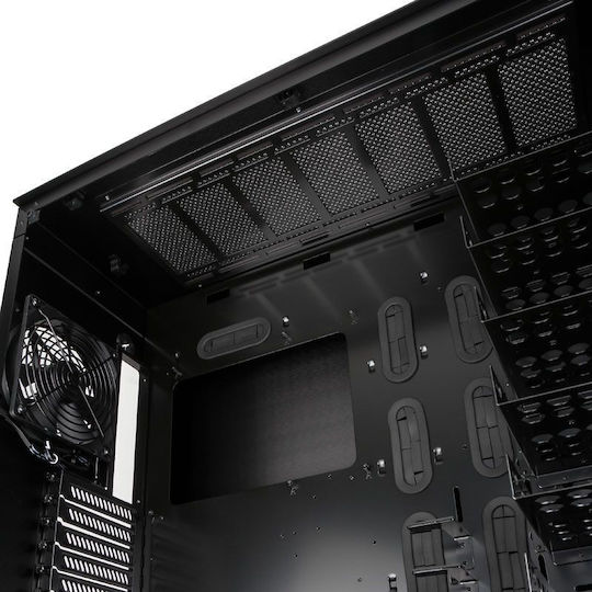 V3000WX Gaming Full Tower Κουτί Υπολογιστή με Πλαϊνό Παράθυρο και RGB Φωτισμό Μαύρο