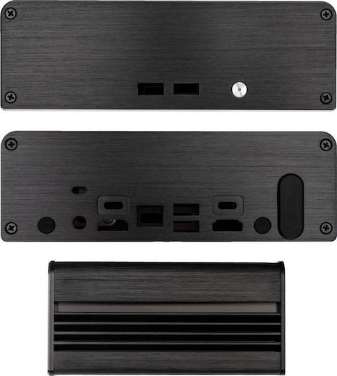 Akasa Newton CTN NUC Computer Case Black