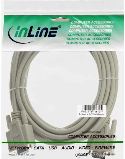 InLine Kabel VGA-Stecker - VGA-Buchse Gray 2m (17732)