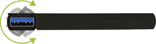 InLine Hub 4 Θυρών USB 3.0 με σύνδεση USB-A