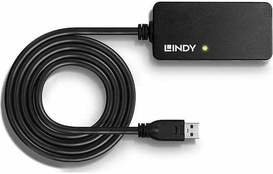 Lindy Hub 4 Θυρών USB 3.0 με σύνδεση USB-A