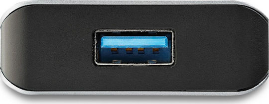 StarTech USB-Hub 4 Anschlüsse USB 3.1 mit USB-C Anschluss Silber