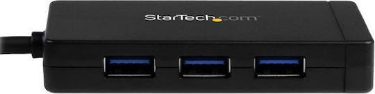 StarTech USB Hub 3 Ports USB 3.0 with USB-C Connection