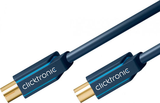 Clicktronic Kabelantenne Koax-Stecker - Koax-Buchse