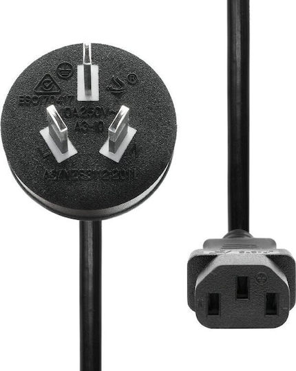 ProXtend IEC C13 - IEC C13 Kabel 2m Schwarz (PC-IC13-002)