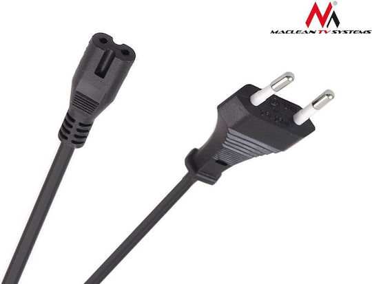 Maclean Energy Euro - Cable 3m Μαύρο MCTV-810