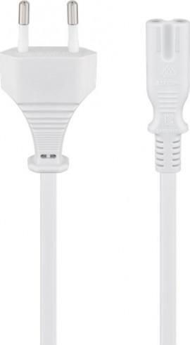 Goobay IEC C7 - IEC C7 Cable 5m Λευκό 93988