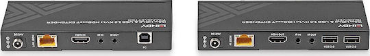 Kvm Adapter Lindy Extender Cat.6 Hdmi Ext 150m