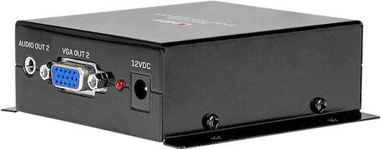 Kvm Switch Lindy 300m Cat.6 Vga Extender Receiver