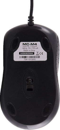 Modecom MC-M4 С кабел Мишка Черен