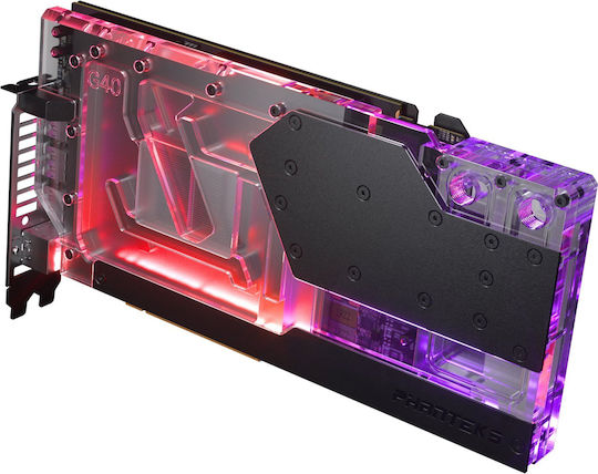 Phanteks GPU Water Block Glacier G40 4090 ASUS Graphics Card Water Block with Back Plate Μαύρο