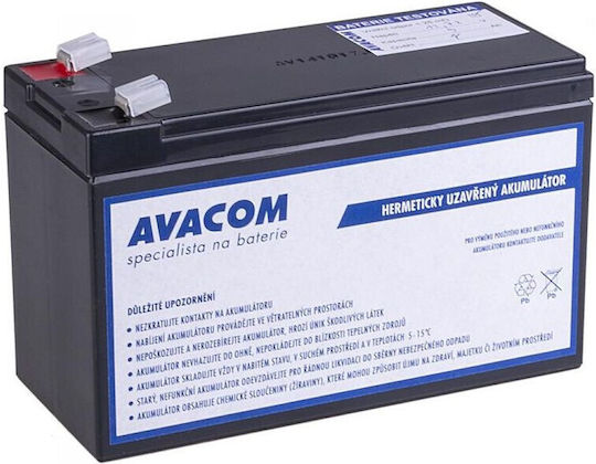 Avacom UPS Batterie mit Kapazität 0.7Ah und Spannung 12V AVA-RBC17 1Stück