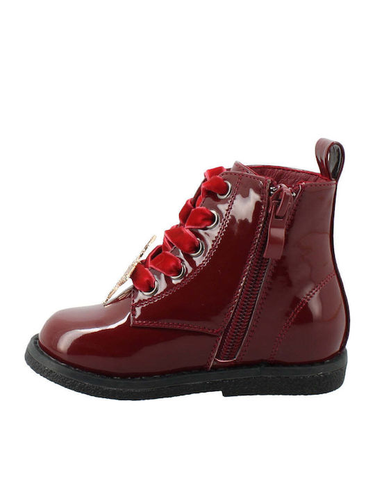 Anatomical Kids Boots Burgundy