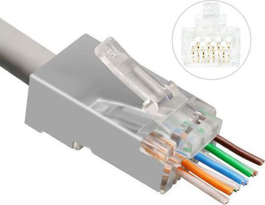 Microconnect Βύσμα RJ-45 male 50τμχ (KON506-50EZ)
