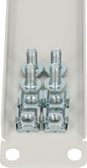 Extralink Patch Panel για Rack 1U 19" Γκρι