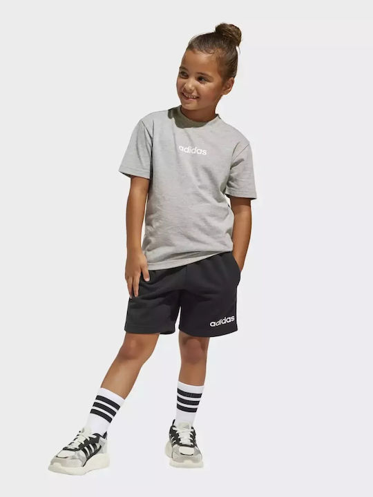 Παιδικό Σετ με Σορτς Καλοκαιρινό 2τμχ Grey/Black