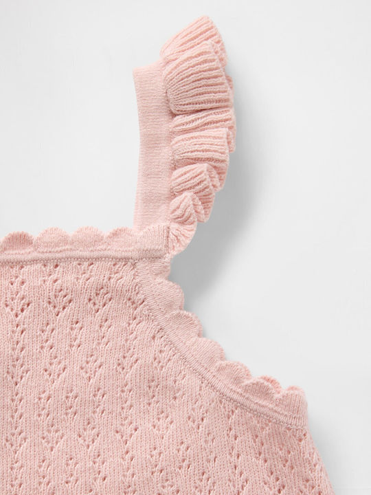 GAP Baby Bodysuit Sleeveless Misty Rose Pink