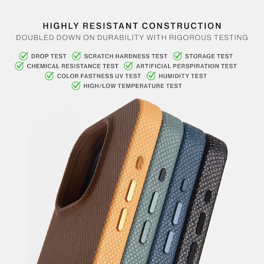 Native Union Classic Wallet Υφασμάτινο 1.8mm Μαύρο (iPhone 16 Pro Max)