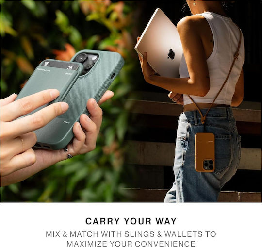 Native Union Classic Wallet Υφασμάτινο 1.8mm Μαύρο (iPhone 16 Pro Max)