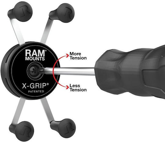 RAM Mount X-grip Гръбче за Стойка за Мобилен Телефон за Мотоциклет