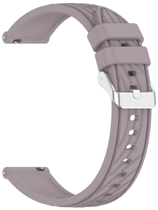 Xiaomi Watch S3 Stripe Texture Band Σιλικόνης 22mm Roland Purple Xiaomi Watch S3 Stripe Texture Band Σιλικόνης 22mm Roland Purple