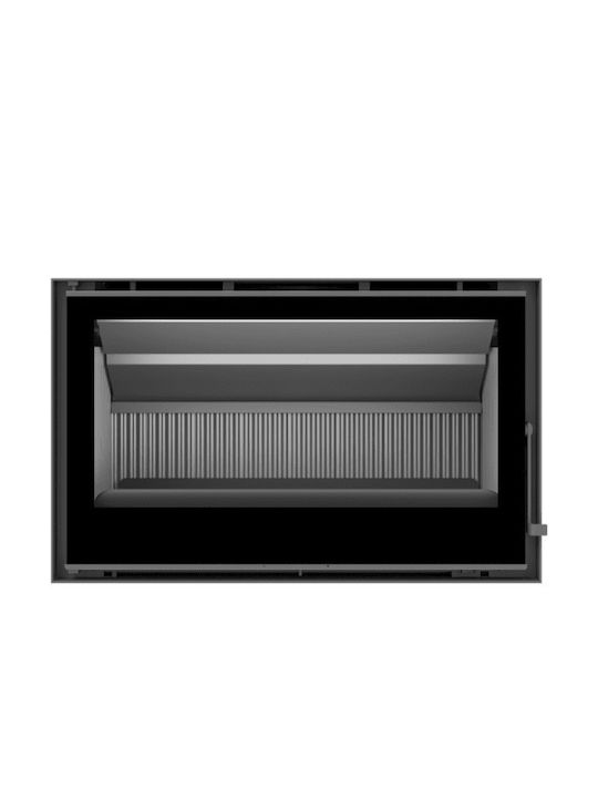 C&A Chama Cristal 88 Ενεργειακό Τζάκι Κασέτα Ξύλου 10.5kW Ίσιο με Ανοιγόμενη Πόρτα Κλειστού Δοχείου