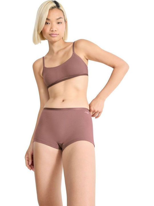Βαμβακερά Women's Boxer 3Pack Cacao