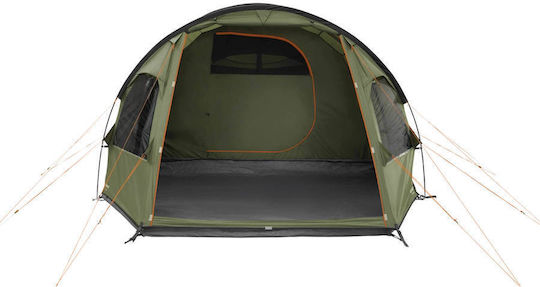 Easy Camp Hidra 5 Σκηνή Camping Τούνελ Πράσινη 4 Εποχών για 5 Άτομα 450x315x180εκ.
