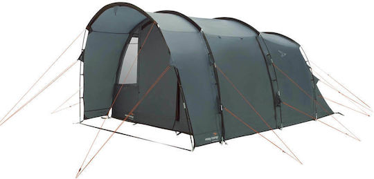 Easy Camp Skarvan 4 Camping Tent Tunnel Blue with Double Cloth 4 Seasons for 4 People 460x260x185cm