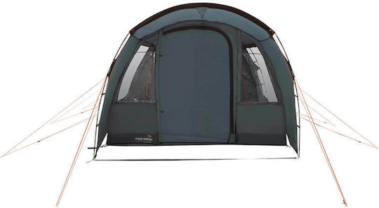 Easy Camp Skarvan 4 Camping Tent Tunnel Blue with Double Cloth 4 Seasons for 4 People 460x260x185cm
