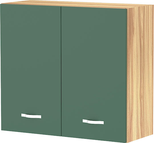 Kitchen Cabinet Set Wall & Floor Πράσινου 80x72x32pcs