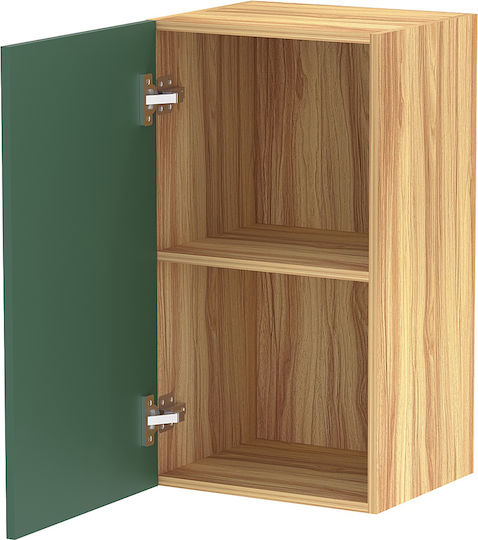 Kitchen Cabinet Set Wall & Floor Green 40x32x72pcs