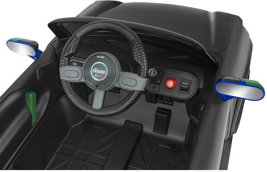 Spidko Mini Aceman Μονοθέσιο με Τηλεκοντρόλ Licensed 12 Volt Μαύρο για 3+ Ετών