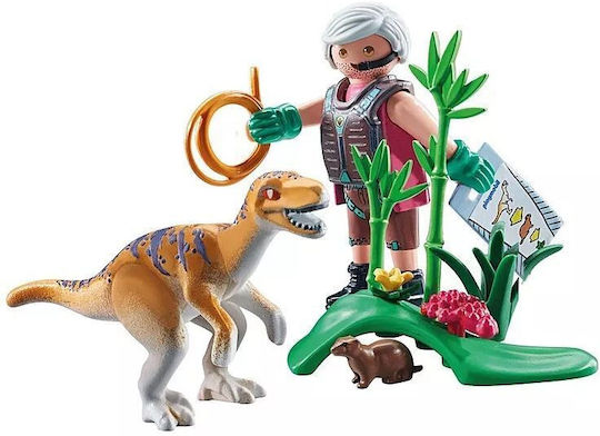 Playmobil Dinos Explorer & Velociraptor for 4-10 years old