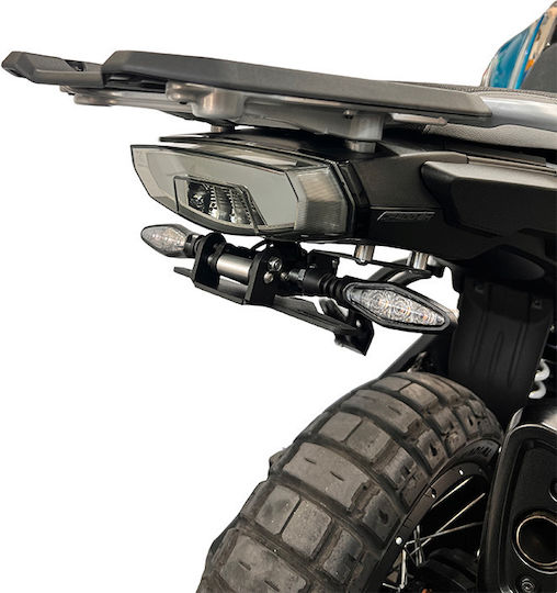 Αναδιπλούμενη Βάση Πινακίδας Cf Moto 450mt 2024-2025 (με Κουμπί)