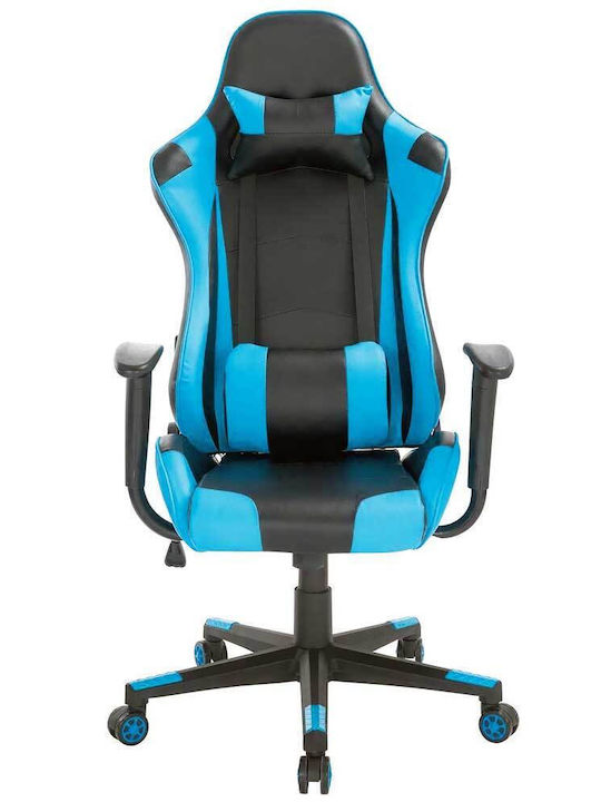 Bakaji 02830557 Καρέκλα Gaming Δερματίνης Μπλε