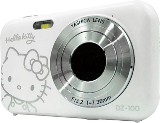 Yashica DZ-100 Hello Kitty Παιδική Φωτογραφική Μηχανή 5MP Full HD (1080p) Λευκή