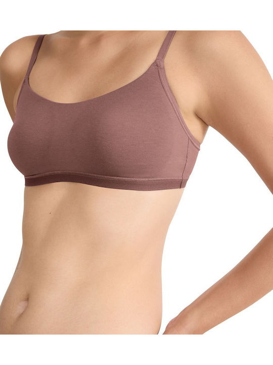 Women's Bra without Padding Cocoa