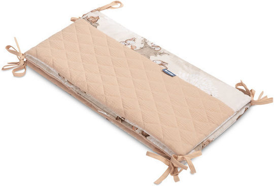 Sensillo Crib Bumpers Classic Inside Coppice Brown