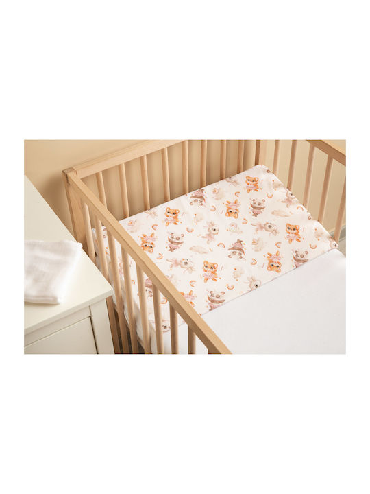 Sensillo Baby Cotton Pillowcase Beige 60x38cm