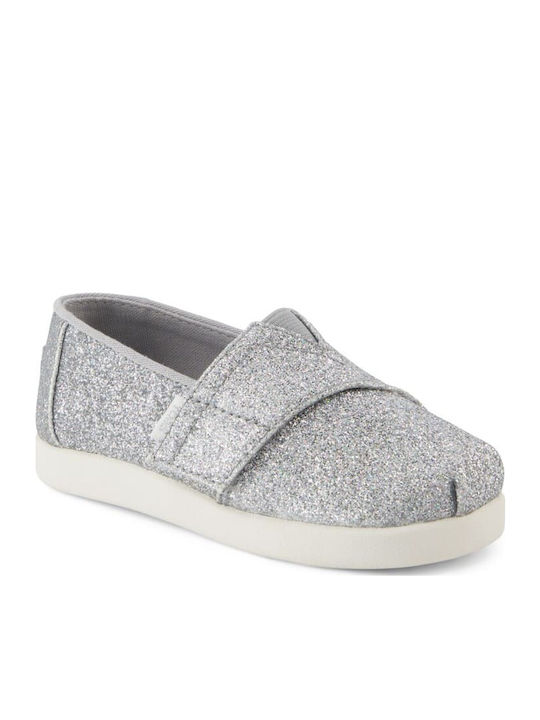 Toms Παιδικές Εσπαντρίγιες Κορίτσια Ασημί 10022111 Toms Παιδικές Εσπαντρίγιες Κορίτσια Ασημί 10022111