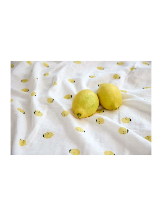 Laessig Pânze de Înfășat din Muselină Multicolor 80x80εκ. 3buc